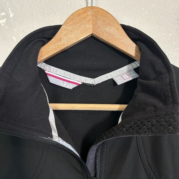 RAB Baltoro Alpine Polartec Shield Outdoor Jacket Women’s L Black - Picture 8 of 9